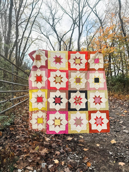 Gertrude Quilt Pattern | Paper Pattern - The QuilTea Corner