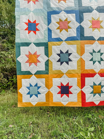 Gertrude Quilt Pattern | Paper Pattern - The QuilTea Corner