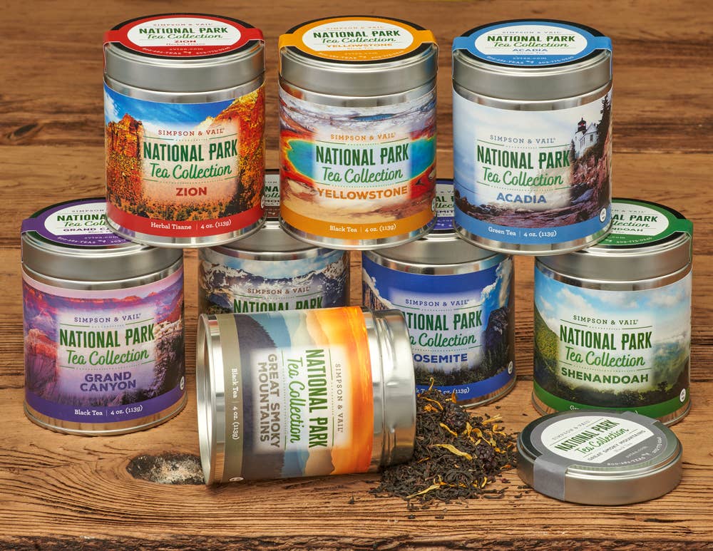 Glacier - National Park Tea: 4 Ounce Tin - The QuilTea Corner