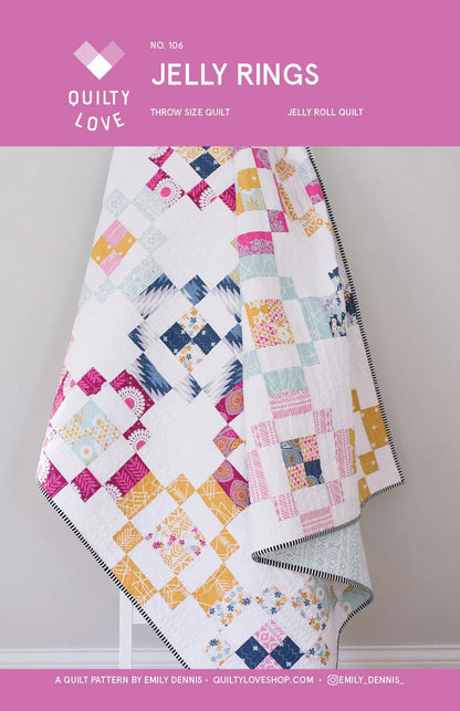 Jelly Rings PAPER Quilt Pattern - The QuilTea Corner