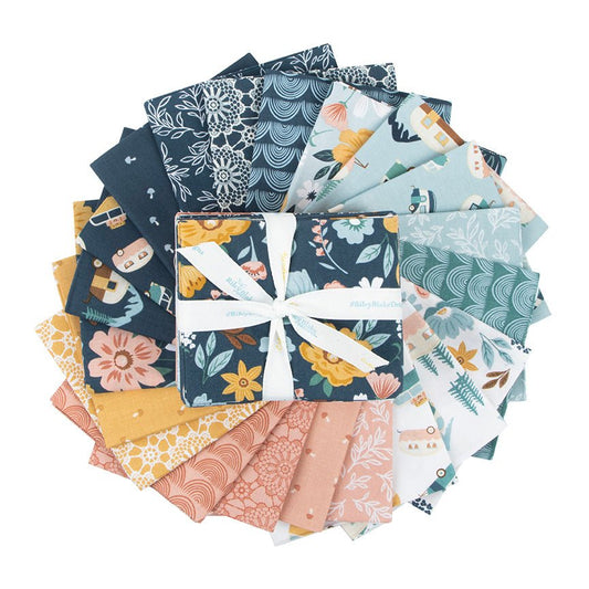 Live Love Glamp 21pc Fat Quarter Fabric Bundle By Riley Blake Designs - The QuilTea Corner