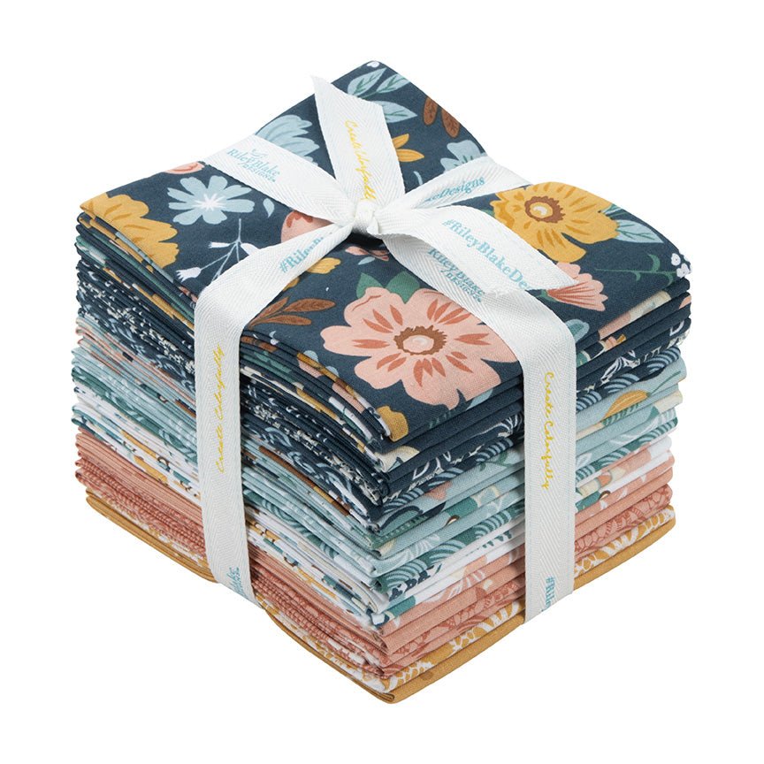 Live Love Glamp 21pc Fat Quarter Fabric Bundle By Riley Blake Designs - The QuilTea Corner