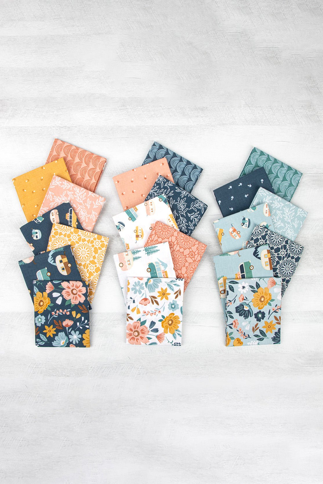 Live Love Glamp 21pc Fat Quarter Fabric Bundle By Riley Blake Designs - The QuilTea Corner