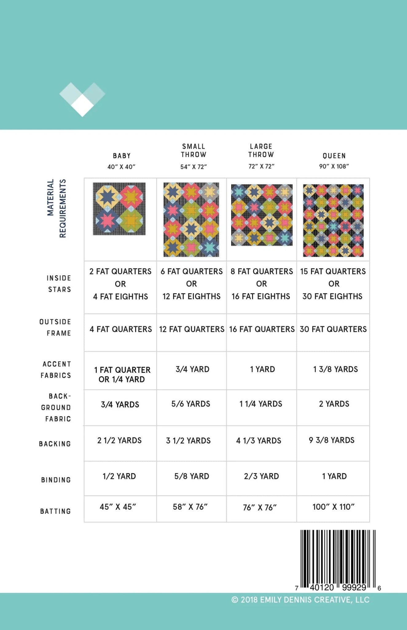 North Star PAPER Quilt Pattern - The QuilTea Corner