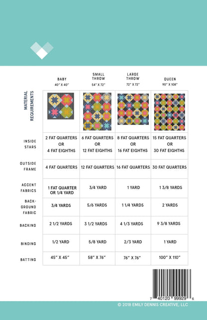 North Star PAPER Quilt Pattern - The QuilTea Corner