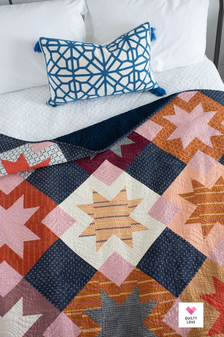 North Star PAPER Quilt Pattern - The QuilTea Corner