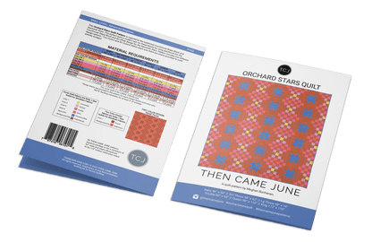 Orchard Stars Quilt Pattern - Printed - The QuilTea Corner