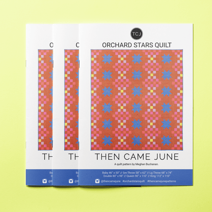 Orchard Stars Quilt Pattern - Printed - The QuilTea Corner