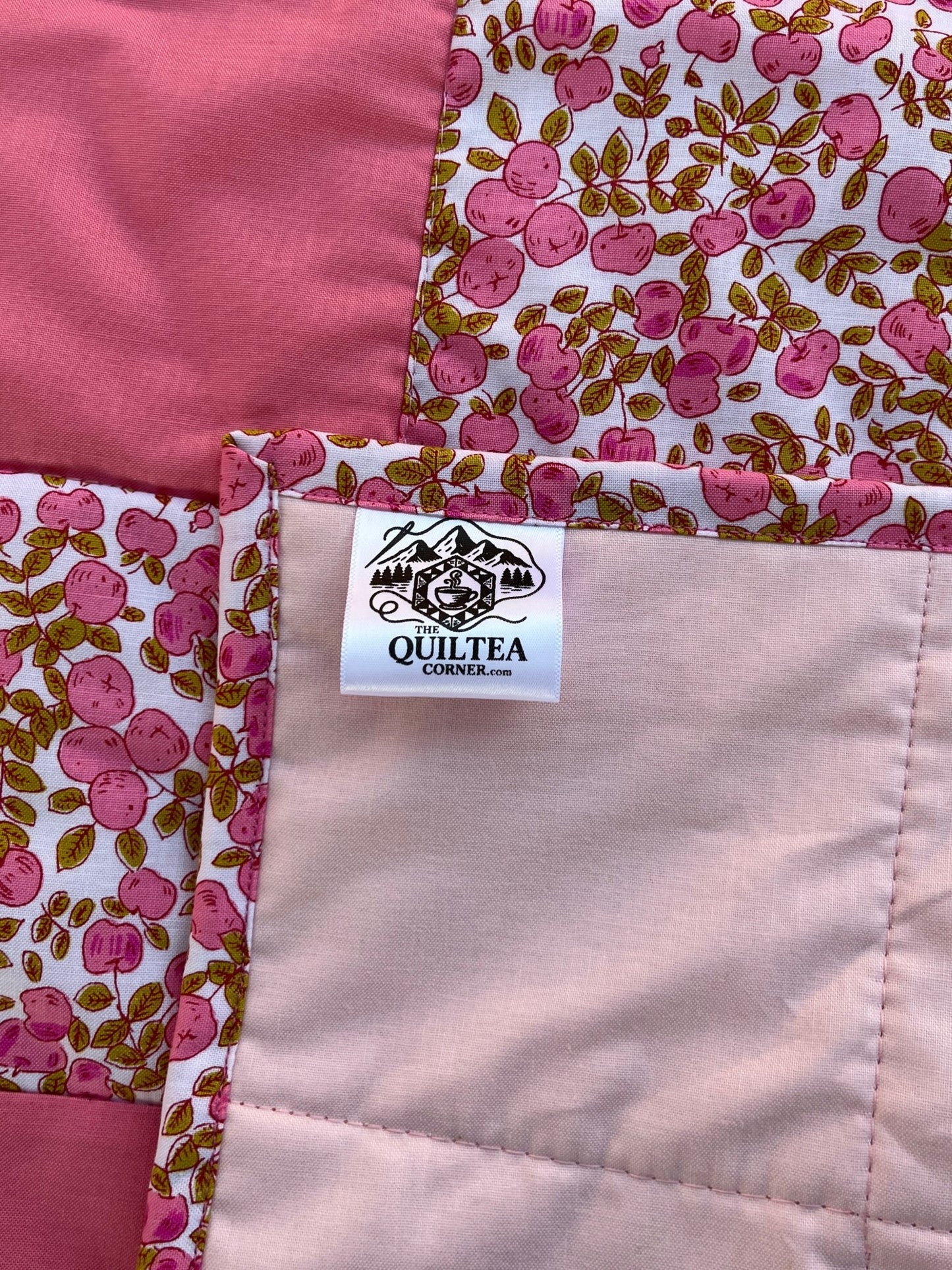 Pink Large Checkered Baby - The QuilTea Corner