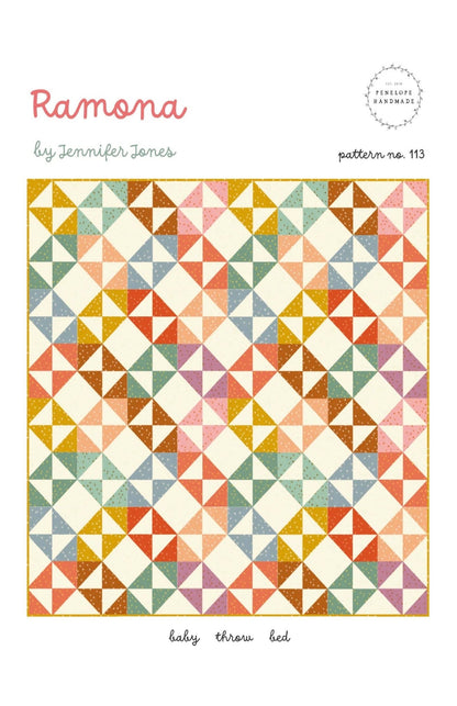 Ramona Quilt Pattern | Paper Version - The QuilTea Corner