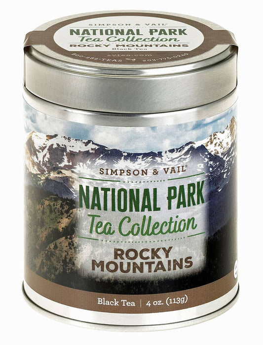 Rocky Mountains - National Park Tea: 4 Ounce Tin - The QuilTea Corner