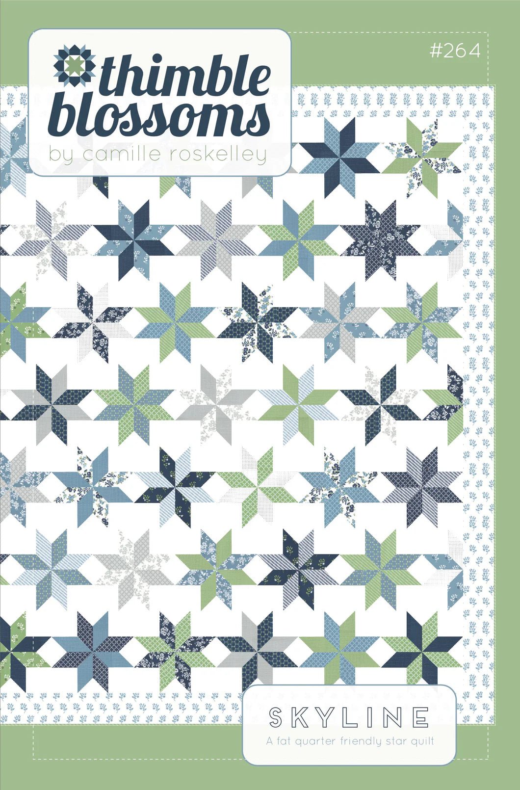 SkyLine Paper Pattern By Thimble Blossoms - The QuilTea Corner
