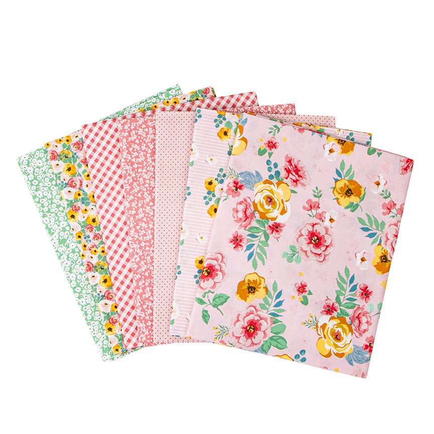 Spring Gardens 22pc Fat Quarter Fabric Bundle by Riley Blake Designs - The QuilTea Corner