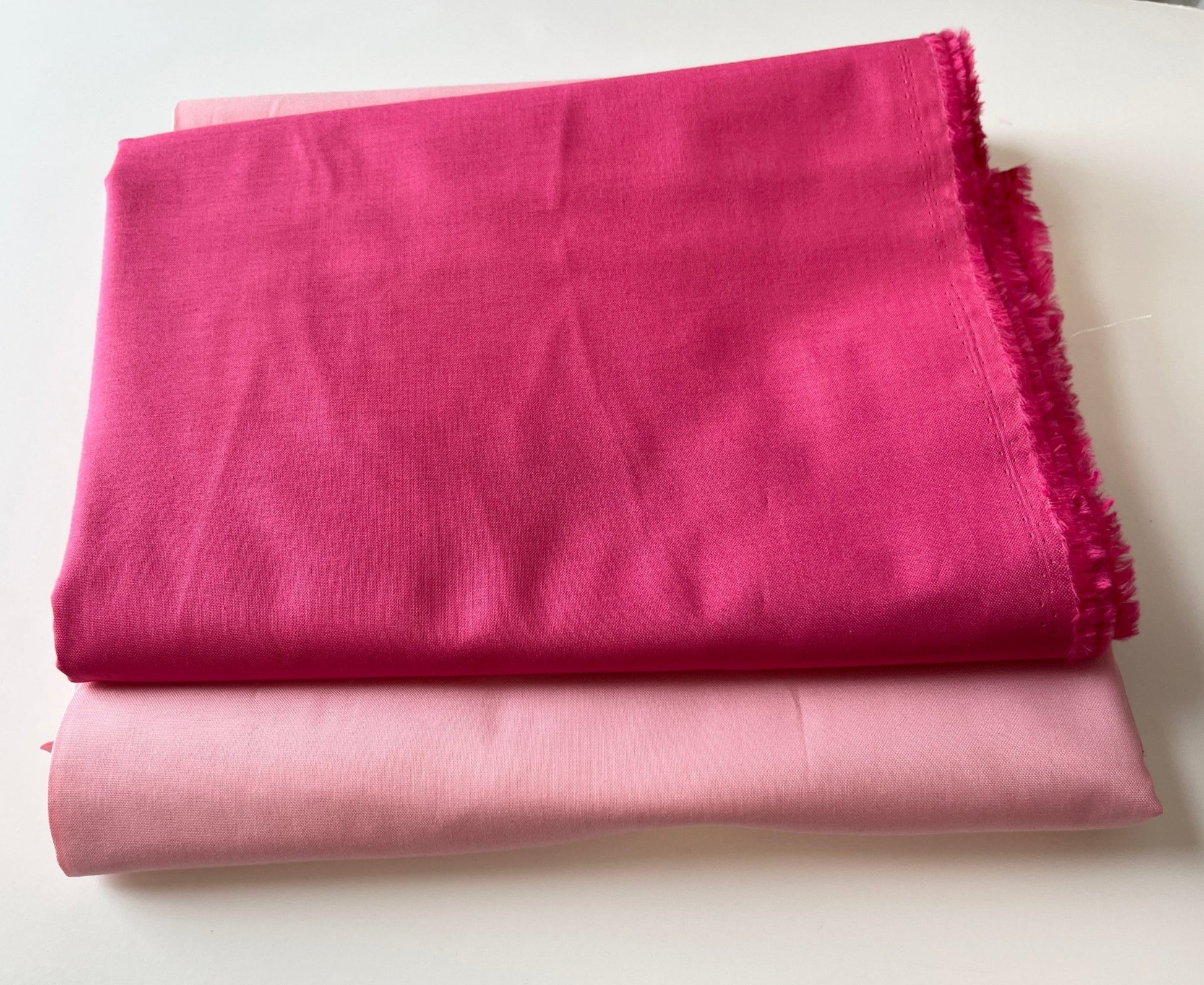 Sticks and Stones Throw Sized Quilt Kit - Pink - Pattern not included. - The QuilTea Corner