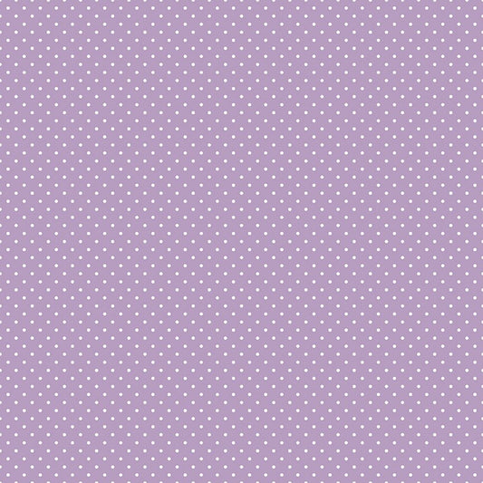 Swiss Dot Lavender | 1/2 yard - The QuilTea Corner