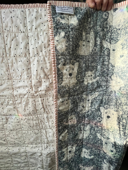 Wholecloth Quilt & Book Bundle – Firefly Whisper + I Want My Hat Back - The QuilTea Corner