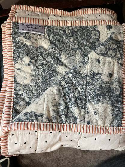 Wholecloth Quilt & Book Bundle – Firefly Whisper + I Want My Hat Back - The QuilTea Corner