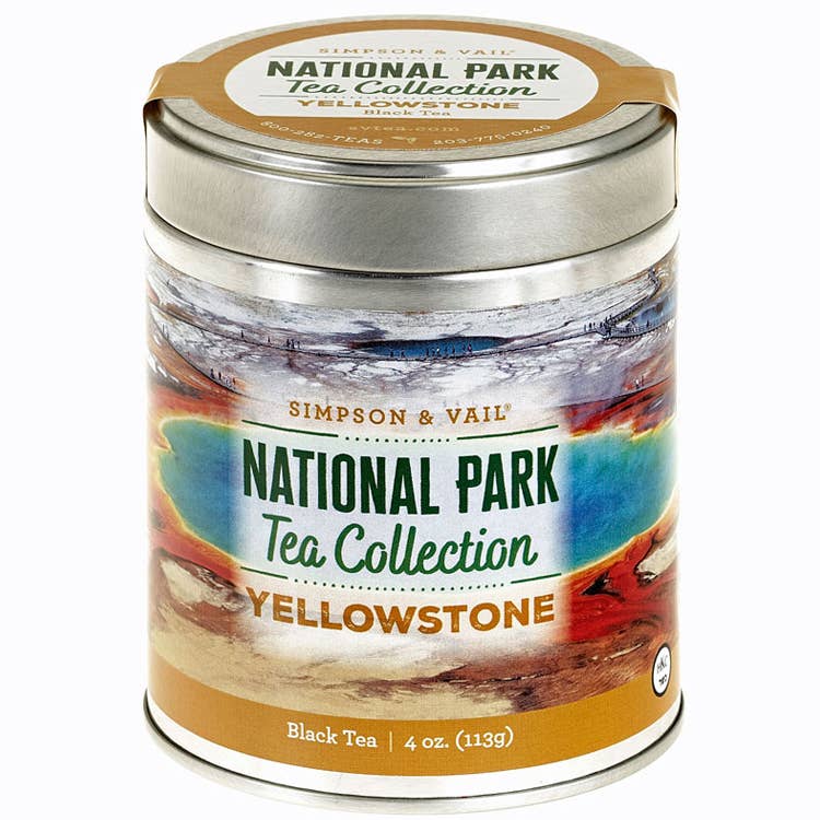 Yellowstone - National Park Tea, Black Tea, 4 Ounce Tin - The QuilTea Corner