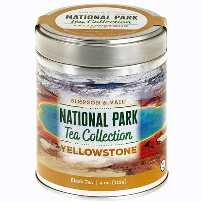 Yellowstone - National Park Tea, Black Tea, 4 Ounce Tin - The QuilTea Corner