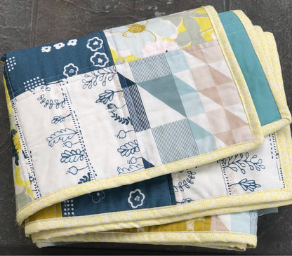 Heartland Meadows Crib Quilt Blanket - The QuilTea Corner