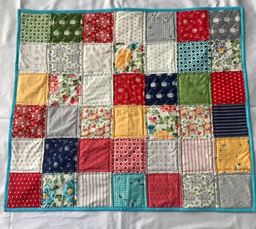 Homestead Patchwork Handmade Baby Quilt Blanket - The QuilTea Corner