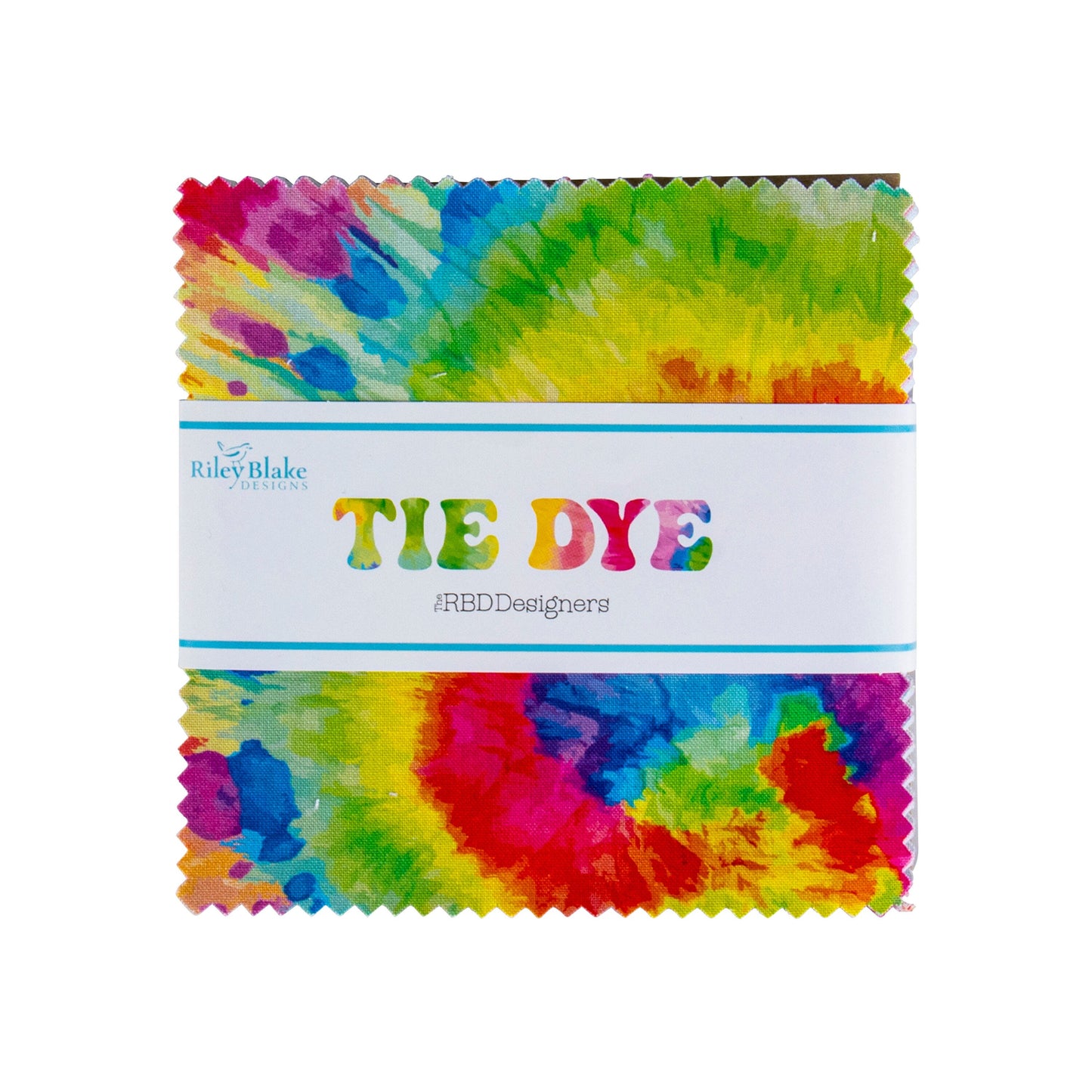 Tie Dye 5" 5-inch Squares Charm Pack - The QuilTea Corner